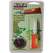 تصویر چسب قطره ای جانسون مدل آلفا حجم 3 میلی لیتر Janson Alfa Super Glue 3ml