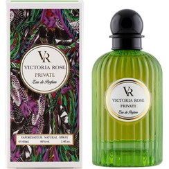 تصویر ادوپرفیوم زنانه مدل Private حجم 100 میلی لیتر ویکتوریا رز Victoria rose Private Eau De Parfum For Woman 100 ml