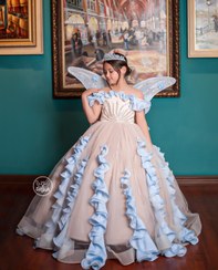 تصویر پیراهن مدل شاپرک (بلند) 