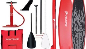 تصویر پدل برد بادی مدل "Pouyaniz - Cruiser Plus 12'6 