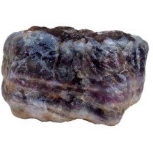 تصویر سنگ راف فلوریت دو رنگ 