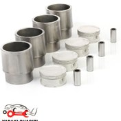 تصویر بوش و پیستون عظام کد 7327 مناسب پژو 405 مجموعه ۴ عددی 