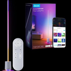 تصویر لامپ هوشمند GoVee RGBICWW Floor Lamp Pro - خاکستری 