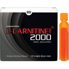 تصویر L Carnitine BSK 2000 BSK ویال خوراکی ال کارنیتین 2000 بی اس کی 