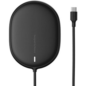 تصویر شارژر بی‌سیم و مگنتی بیسوس مدل Light WXQJ-01 15W Baseus Light WXQJ-01 Magnetic Wireless Charger