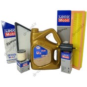 تصویر فیلتر سوخت پژو مناسب ۲۰۶ تیپ ۵ و ۲۰۷ با صافی فلزی 