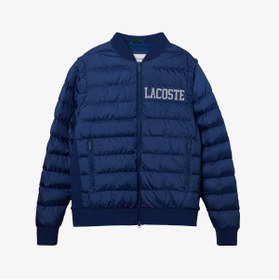 تصویر کاپشن آبی مردانه کت کاپیتور قاضی مرد Lacoste 