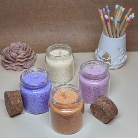 تصویر شمع پودری - ارتفاع ا Powder candle Powder candle
