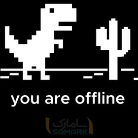 تصویر برچسب دیواری You Are Offline 