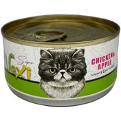 تصویر کنسرو پته گربه وکسی با طعم گوشت مرغ و سیب وزن ۱۱۰ گرم VEXI Adult cat With Chicken & Apple 110 ML