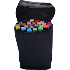 تصویر ماژیک دو سر راندو 24 رنگ Rando double-headed marker 24 colors