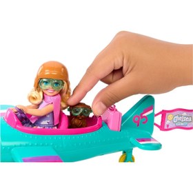 تصویر مجموعه بازی باربی چلسی: هواپیما برند barbie Barbie Chelsea Can Be Plane Playset