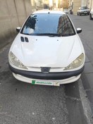 تصویر پژو ۲۰۶ مدل ۱۳۹۳ دنده ای 