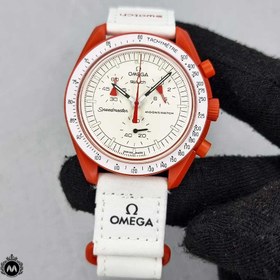 تصویر ساعت امگا سواچ مدل MISSINO TO THE MARS ا Omega Swatch watch, Mission to the mars model Omega Swatch watch, Mission to the mars model