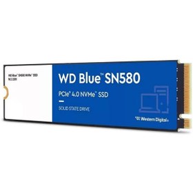 تصویر حافظه اس اس دی اینترنال وسترن دیجیتال Blue SN580 M.2 2280 NVMe ظرفیت 1 ترابایت Western Digital Blue SN580 M.2 2280 NVMe 1TB Internal SSD