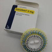 تصویر قرص استرادیول والرات ۲ میلی گرم استروفم 