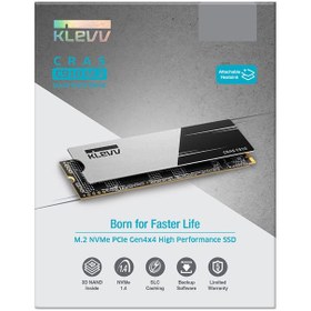 تصویر SSD اینترنال M.2 NVMe Heatsink کلو مدل CRAS C910 ظرفیت 500 گیگابایت 