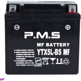 تصویر باطری موتور سیکلت ۷ آمپر PMS 