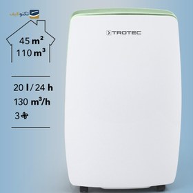 تصویر دستگاه رطوبت گیر تروتک مدل TTK 68 E Trotec TTK 68 E dehumidifier