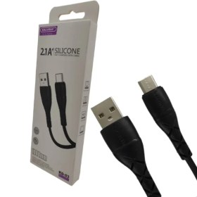 تصویر کابل تبدیل USB به Type-C کلومن مدل KD-02 طول 1 متر Koluman KD-02 USB To Type-C Cable 1M