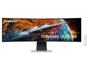 تصویر مانیتور سامسونگ مدل Odyssey G9 LS49CG954S سایز 49 اینچ Samsung Odyssey G9 LS49CG954S Gaming Monitor