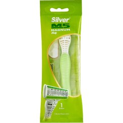 تصویر تیغ 5 لبه ام 5 مگنوم زنانه سیلور Product Code : 16600