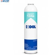 تصویر گاز کولر خودرو R134a برند ICOOL وزن ۹۰۰ گرم 