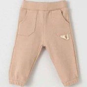 تصویر شلوار نوزادی بیسکوئیتی طرح خرس کارامل نیلی nili 