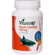 تصویر شارک کارتیلاج 750 میلی گرمی ویتاشور Shark Cartilage 750 mg Vitasure