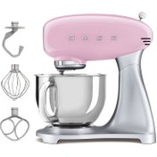 تصویر همزن برقی اسمگ مدل SMEG SMF02PKUK SMEG Stand Mixer SMF02PKUK