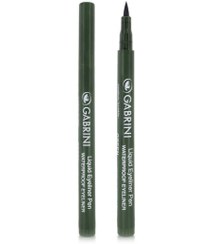 تصویر خط چشم ماژیکی مدل Liquid Black Eyeliner Pen گابرینی سبز Gabrini Liquid Black Eyeliner Pen