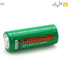 تصویر باتری لیتیومی شارژی Small Sun 26650 6800mAh Small Sun 26650 6800mAh Lithium battery