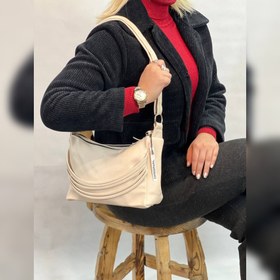 تصویر کیف دوشی دوزیپ فانتزی کد 599 