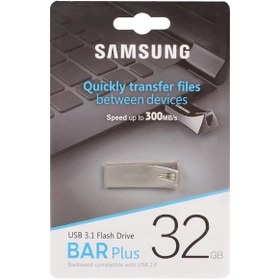 تصویر فلش مموری سامسونگ مدل BAR Plus USB3.1 ظرفیت Flash Drive BAR Plus / 32GB FLASH MEMORY BARPluS 32GB