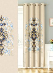 تصویر پرده دکوتین کد PS101 - دوخت پانچ - ارتفاع :230 