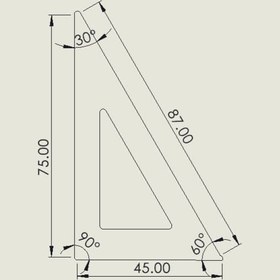 تصویر گونیا مدل B309060 