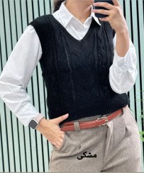 تصویر ژیله بافت نخ ترک - قد 55 دورسینه با کشسانی تا 135 / بافت نخ ترک لطیف / 