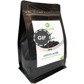 تصویر کود آمینو اسید پودری گرین پیک وزن 500 گرم 
