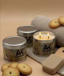 تصویر شمع ماساژ اسپا AK | مناسب پوست و آرامش عضلات 