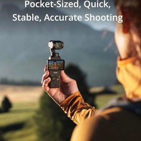 تصویر DJI Osmo Pocket 3، دوربین Vlogging با 1 CMOS و ویدئو 4K/120fps، تثبیت کننده 3 محور، فوکوس سریع، ردیابی چهره/اشیاء، 2 صفحه لمسی قابل چرخش، دوربین فیلمبرداری کوچک برای عکاسی، یوتیوب - ارسال 20 روز کاری ا DJI Osmo Pocket 3, Vlogging Camera with 1 CMOS & 4K/120fps Video, 3-Axis Stabilization, Fast Focusing, Face/Object Tracking, 2 Rotatable Touchscreen, Small Video Camera for Photography, Youtube DJI Osmo Pocket 3, Vlogging Camera with 1 CMOS & 4K/120fps Video, 3-Axis Stabilization, Fast Focusing, Face/Object Tracking, 2 Rotatable Touchscreen, Small Video Camera for Photography, Youtube