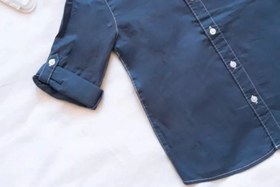 تصویر پیراهن پسرانه جین برند او وی اس سایزبندی 1 تا 4 سال - 2 تا 3 سال Jeans brand OVS boy's shirt, size 1 to 4 years