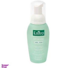 تصویر فوم شستشوی صورت الارو (Ellaro) مدل Fresh Balancing Acne Foam حجم 150 میلی ‎لیتر 