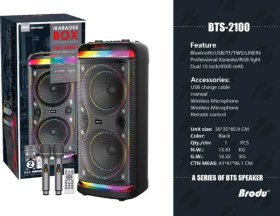 تصویر اسپیکر پرتابل BTS-2100 