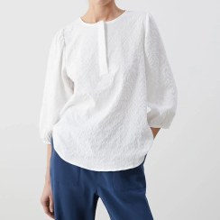 تصویر پیراهن نخی زنانه LC Waikiki مدل جلوبسته 