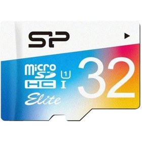 تصویر کارت حافظه microSDHC سیلیکون پاور مدل Silicon Power Elite کلاس 10 استاندارد UHC-I U1 سرعت 85MBps ظرفیت 32 گیگابایت 