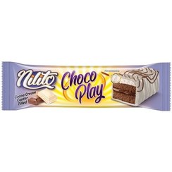 تصویر کیک لایه ای کاکائویی شکلاتی سفید شوکو پلی مارشمالو با کرم کاکائویی – طعم شیرین و دلنشین شکلات و مارشمالو Cocoa Layer Cake with White Choco-Peel Marshmallow and Cocoa Cream – Soft & Flavorful Dessert