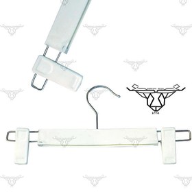 تصویر چوبکار دوگیره سفید شلواریDR-CH5 