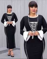 تصویر لباس مجلسی آیکا سایز ۳۸۴۰ تا ۵۰ 