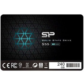 تصویر حافظه اس اس دی سیلیکون پاور مدل اسلیم اس 55 با ظرفیت 240 گیگابایت Slim S55 240GB Internal SSD Drive