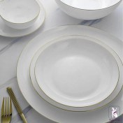 تصویر سرویس غذاخوری پارس اپال ۲۸ پارچه ارکوپال مناسب ۶ نفر 